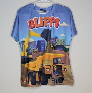 Blippi Excavator Dump Truck Shirt Youth XS
